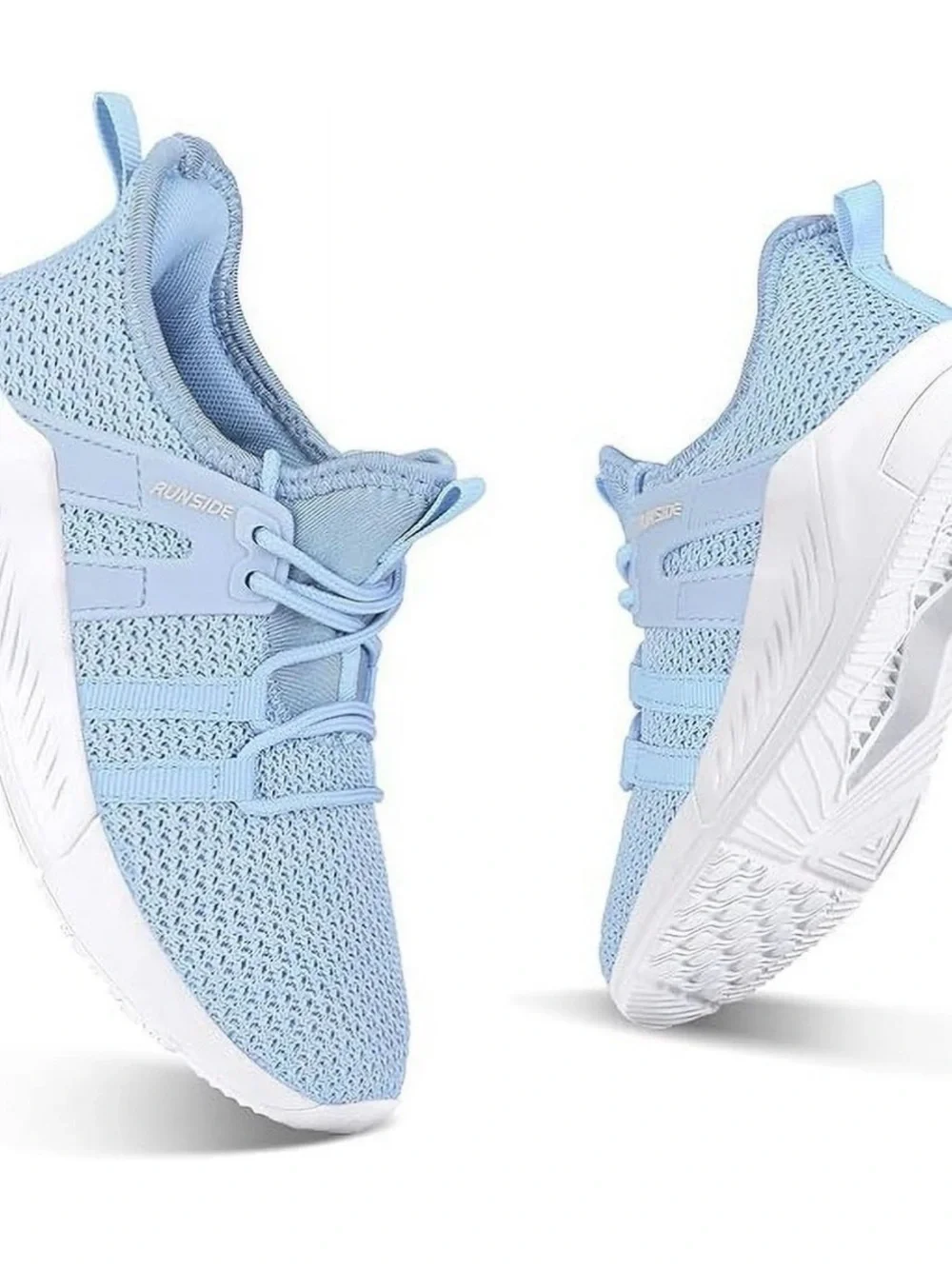 Kushyshoo Kids Sneakers Baby Blue Running Tennis Athletic Shoes